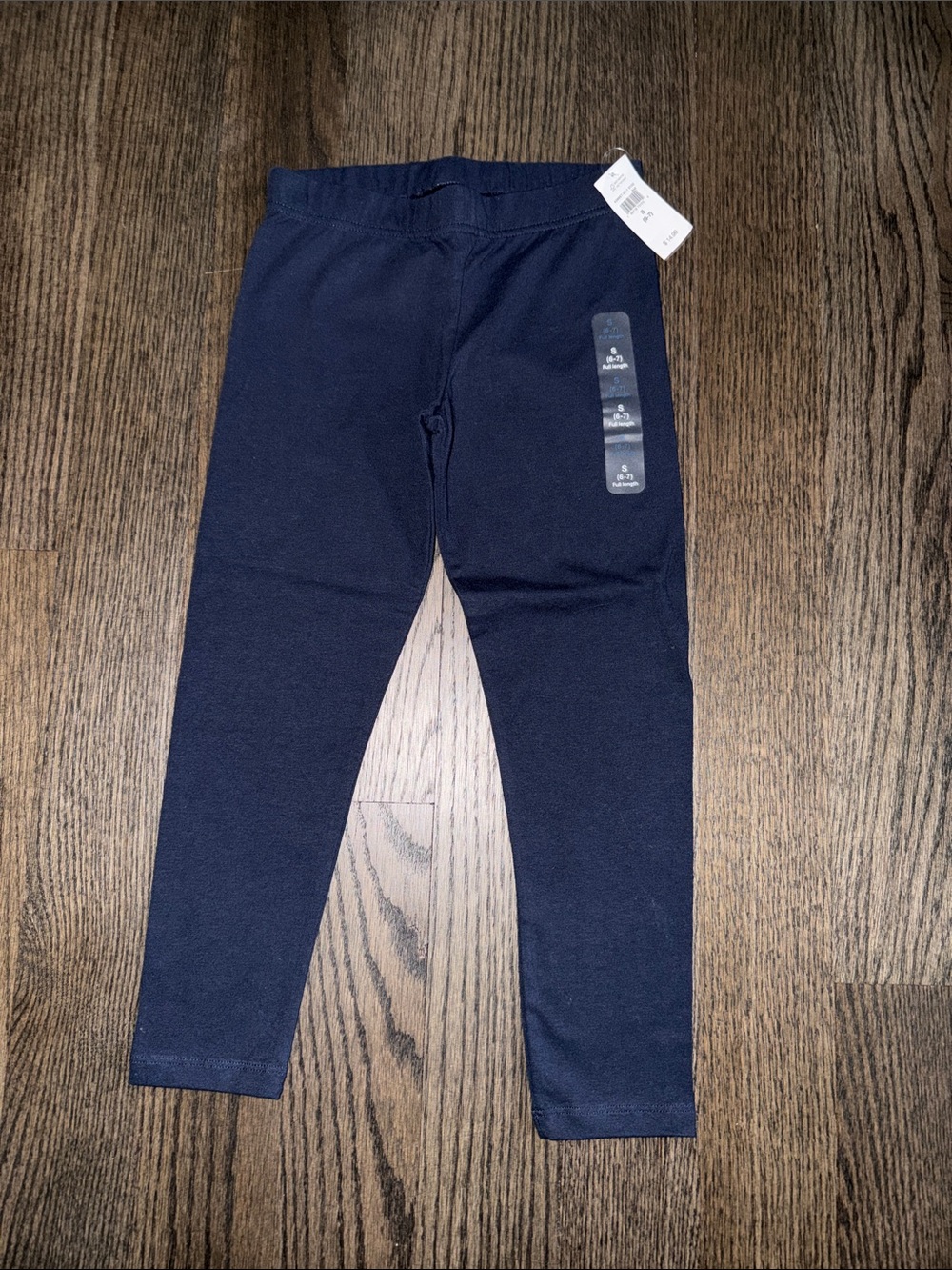 Gap Kids Dark Navy Girls' Stretch Leggings - size S (6-7)